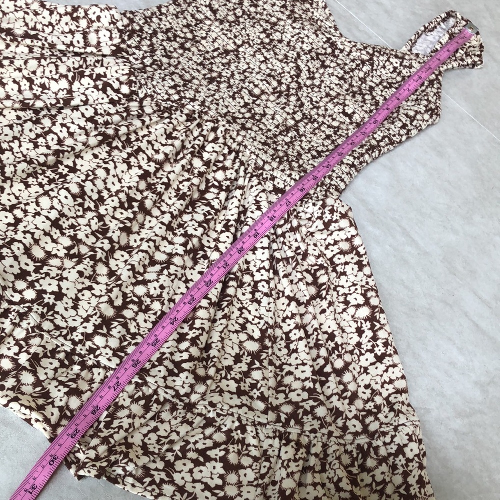 Urban Outfitters Lady’s UO Georgina Smocked Mini Dress Soft Size SP - Picture 7 of 11